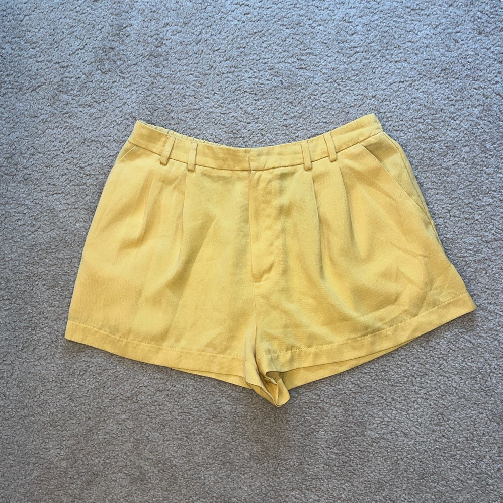 Forever 21 Yellow Shorts